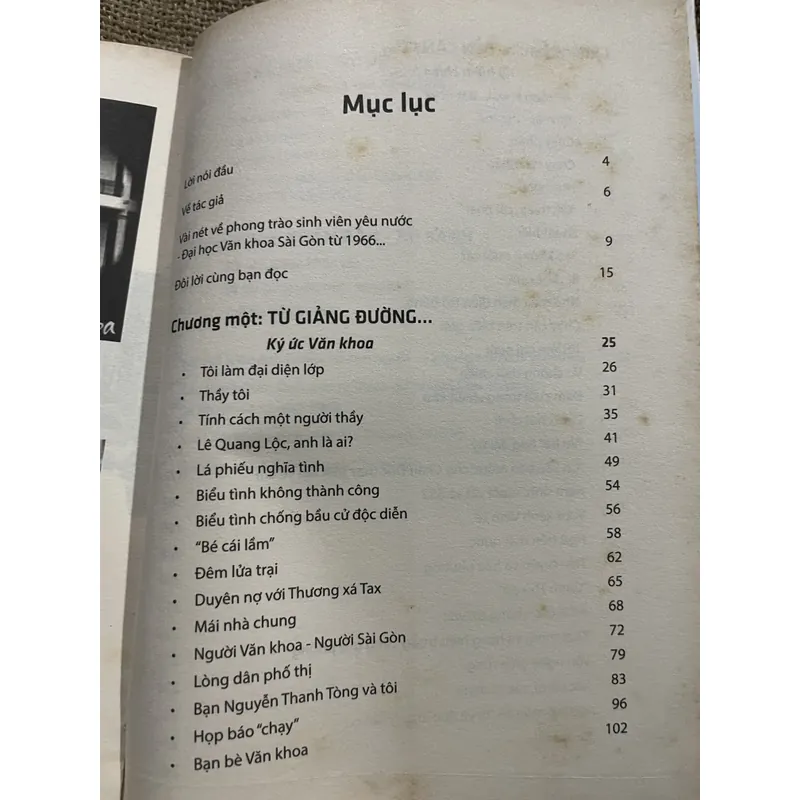 Trường đại học Văn khoa Sài Gòn - HUỲNH QUAN THƯ - KÝ ỨC VĂN KHOA  716469