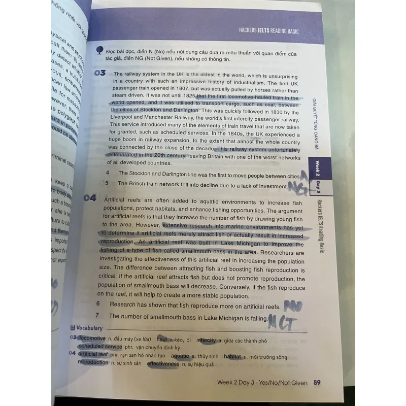 HACKERS IELTS READING BASIS - LÊ KIỀU TRANG 776706