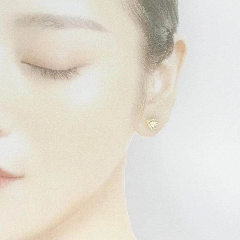 Bông tai kim cương K18YG 0.60CT - Hàng hiệu chính hãng 877067