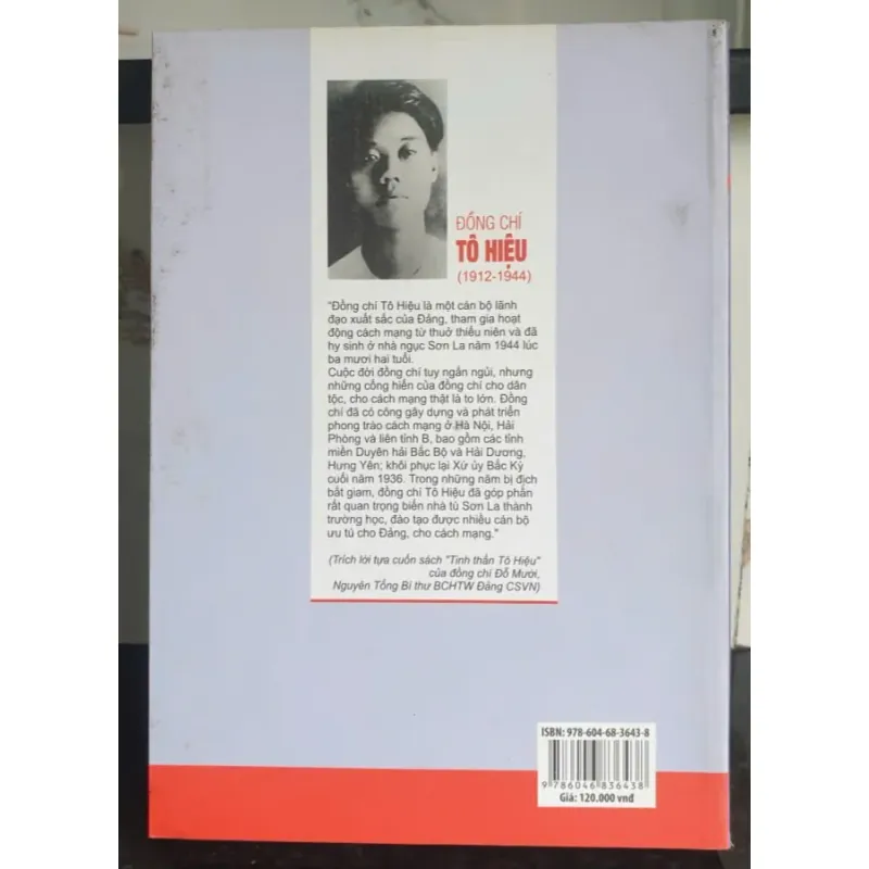 Sách Tình Thần Tô Hiệu - Nhân vật lịch sử Việt Nam 694416