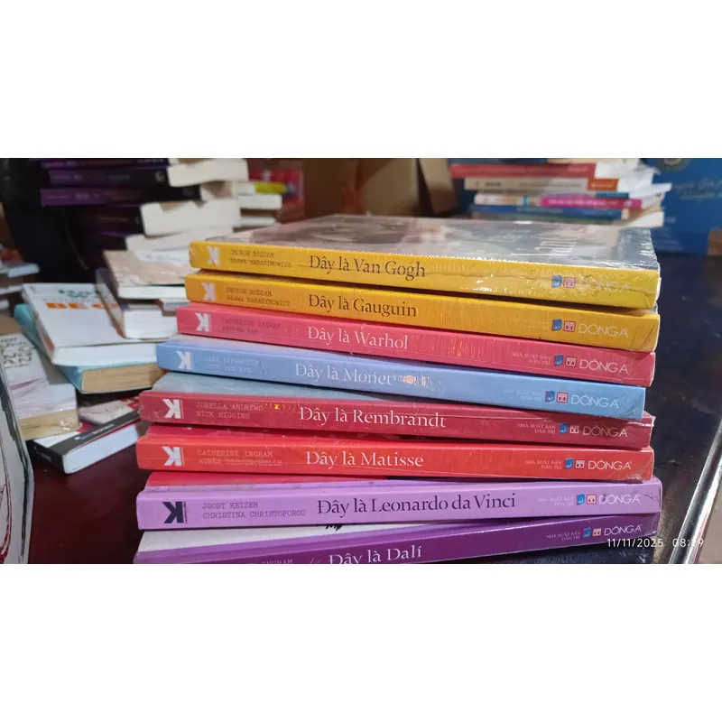 Combo 8 quyển Danh Họa bìa cứng 692646
