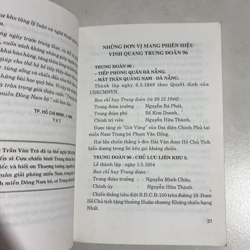 Trung đoàn 96 Tập 2: Pháo binh Miền Đông Nam Bộ 778677