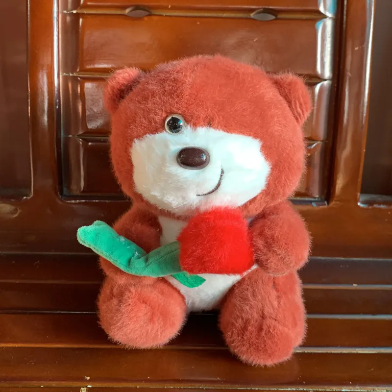 Gấu bông ôm hoa  1013716