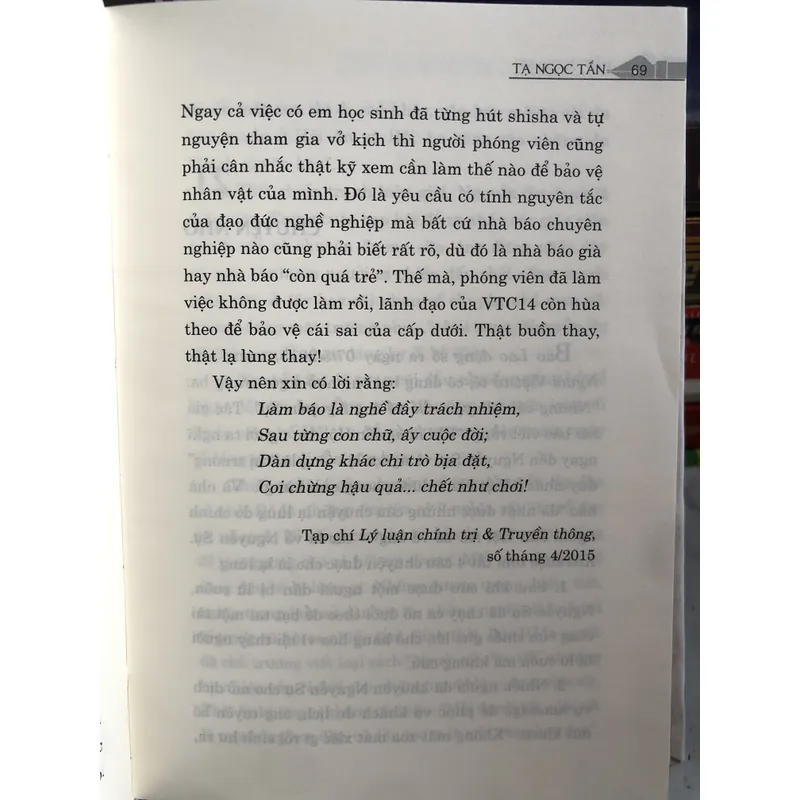 Chuông làng báo - Sự thật sau sự thật  626139
