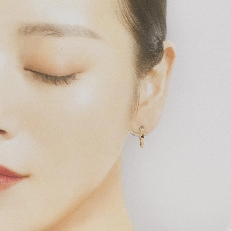 K10YG Garnet Bông tai - Hàng hiệu Chính hãng 867283