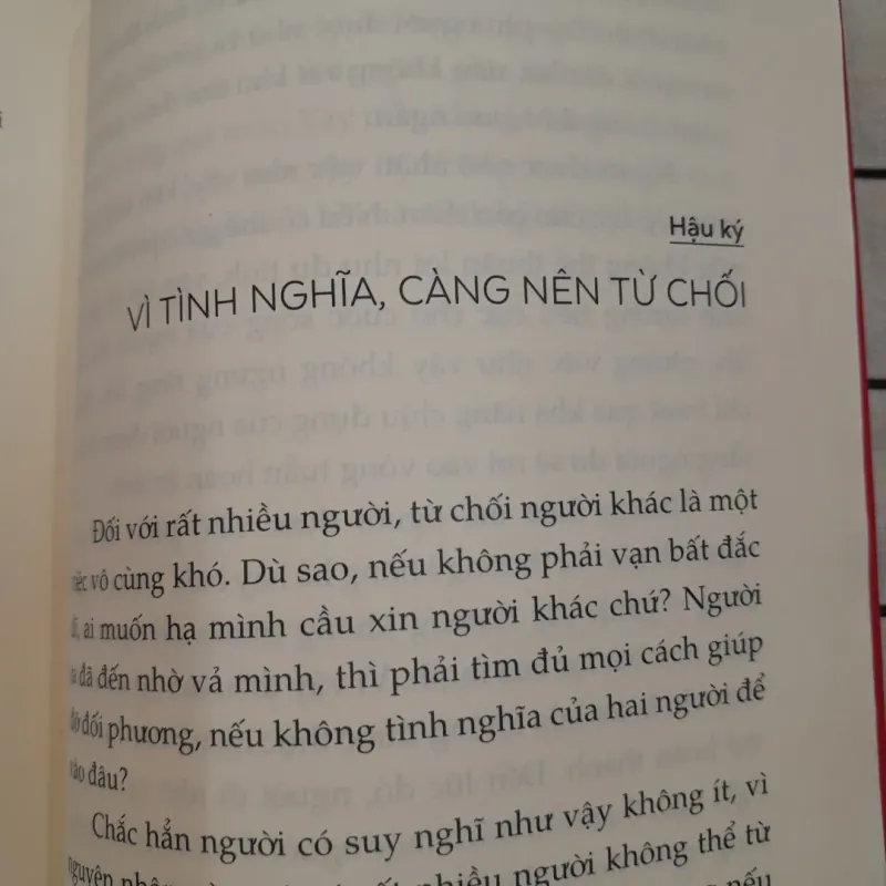 Tg LI JING. BIẾT TỪ CHỐI chẳng lo thua thiệt (Dont fail to say NO).  593397