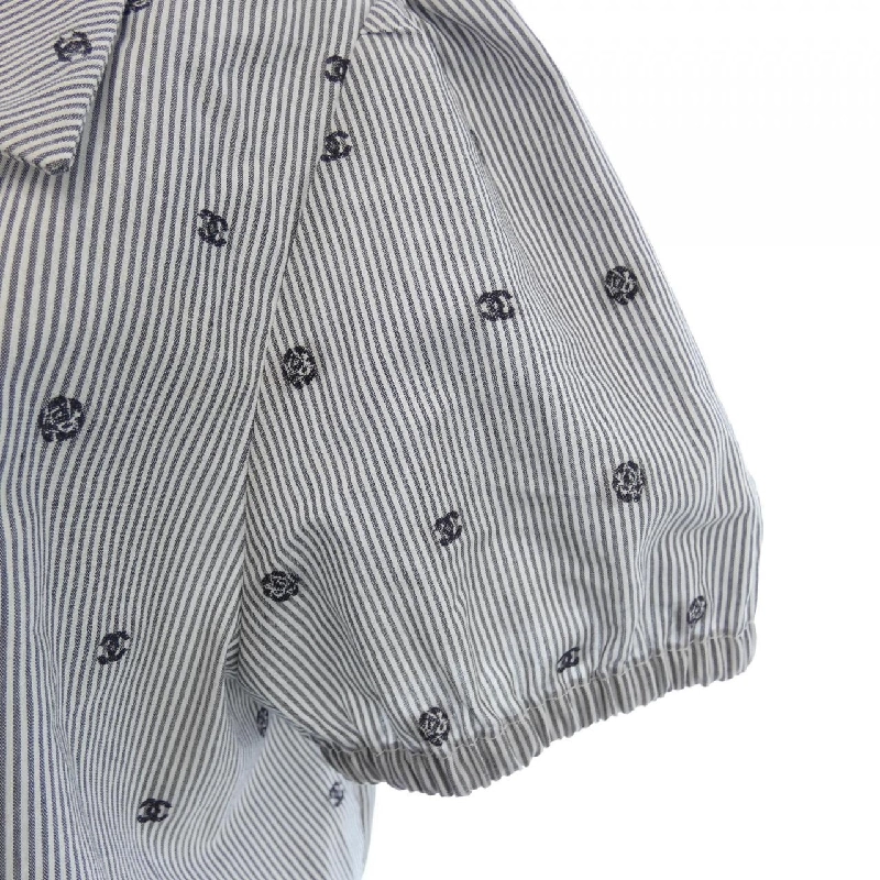 Áo sơ mi ngắn tay CHANEL LOOK13 P76758V63866 634003