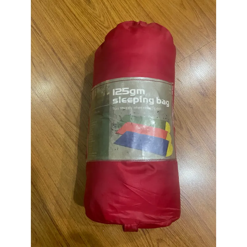 Túi Ngủ 125gms Chống Thấm Nước Màu Đỏ Kích Thước Lớn 786544