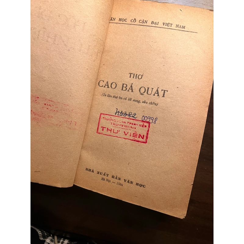 Thơ văn Cao Bá Quát (xb 1984) 548803