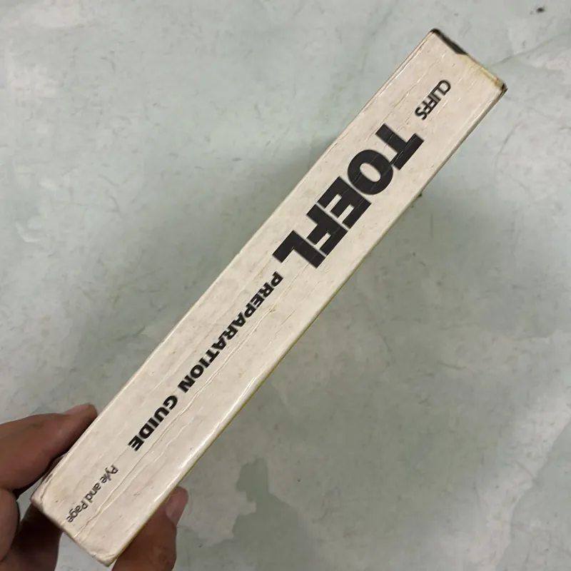 Cliffs TOEFL preparation guide 674388