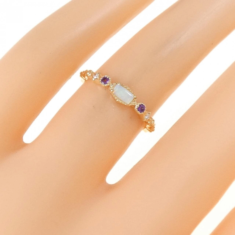 Nhẫn đá màu Agat 0.02CT - Hàng hiệu Authentic 838336