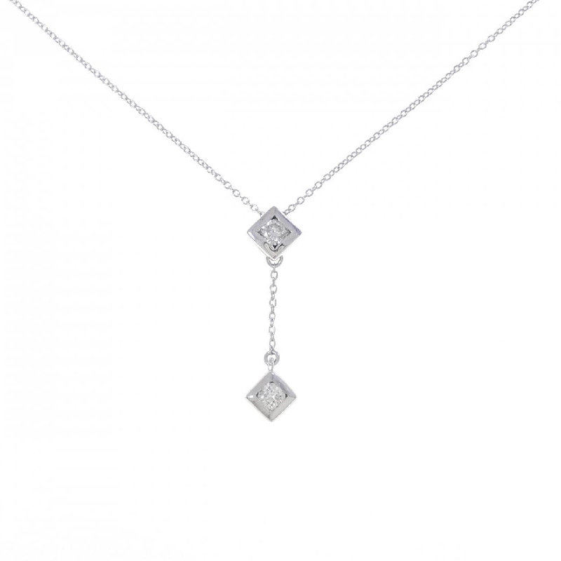 K18WG Dây chuyền kim cương 0.21CT - Hàng hiệu Chính hãng 856972