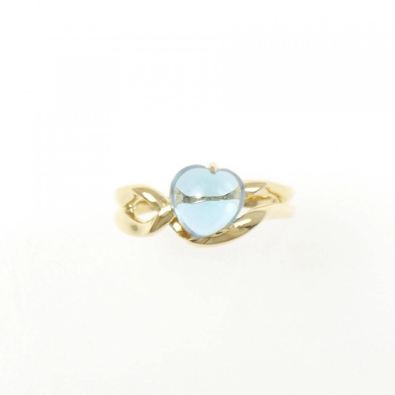 Nhẫn Blue Topaz K18YG - Hàng hiệu Chính hãng 854182