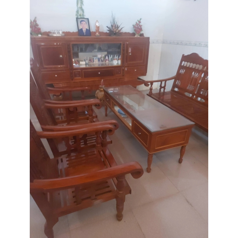 Bàn ghế nan thời xưa 334048