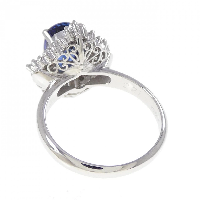 Nhẫn Sapphire PT900 2.21CT 666086