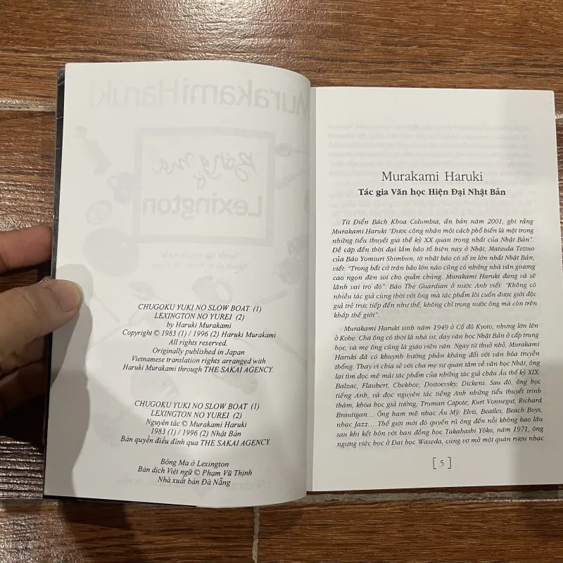 Bóng ma ở Lexington – Haruki Murukami (7) 688348