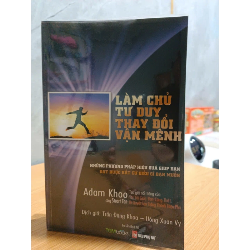 Làm chủ tư duy Thay đổi vận mệnh - Adam Khoo (mới 98%) 354554