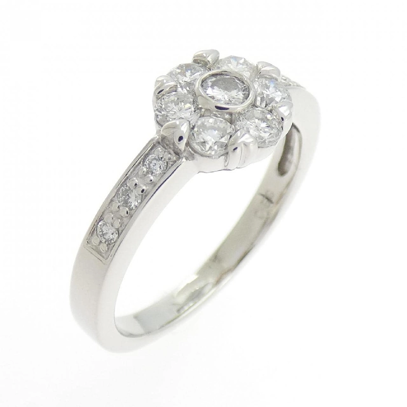 Nhẫn kim cương hoa PT900 0.56CT - Hàng hiệu Authentic 853309