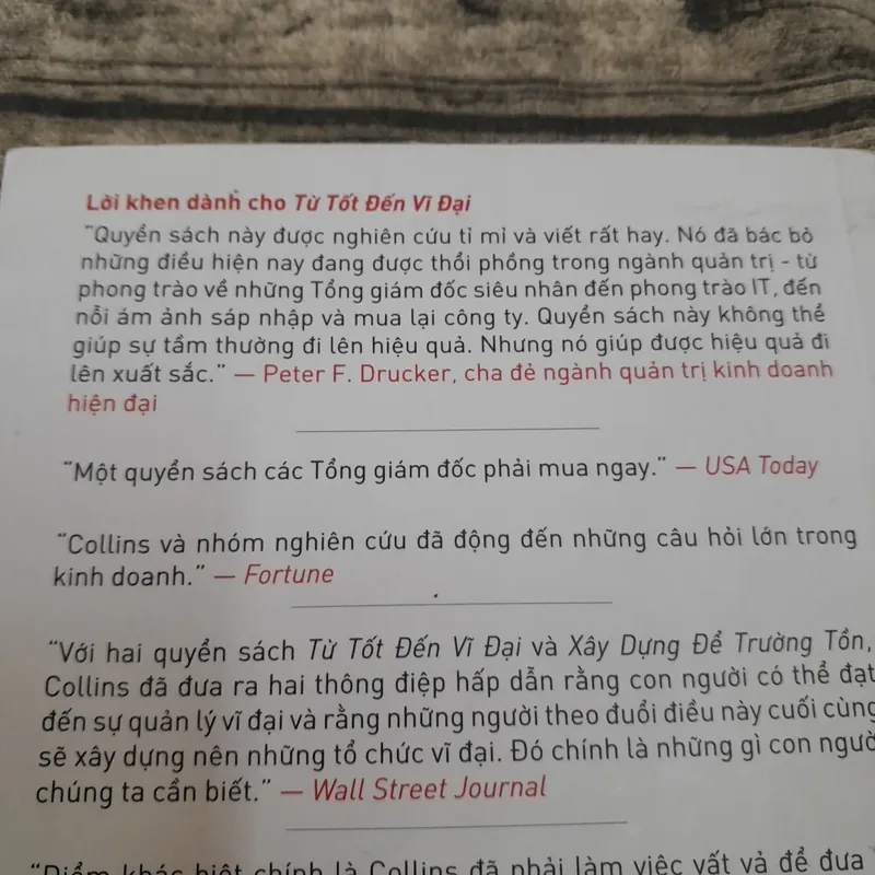 Từ Tốt đến Vĩ Đại. Good to Great. Jim Collins. In lần thứ 34 735292