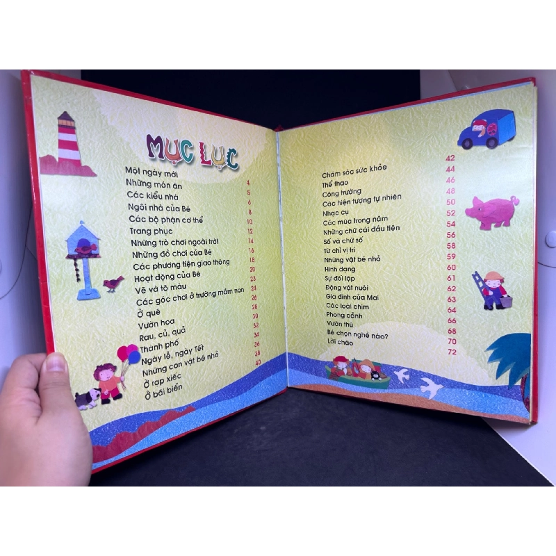 Từ Điển Tranh Cho Trẻ Em, Mới 80%, 2009 SBM2407 916447