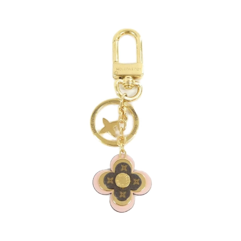 Louis Vuitton Monogram Porte Clé Blooming Flower BB M63085 Keyring 623095