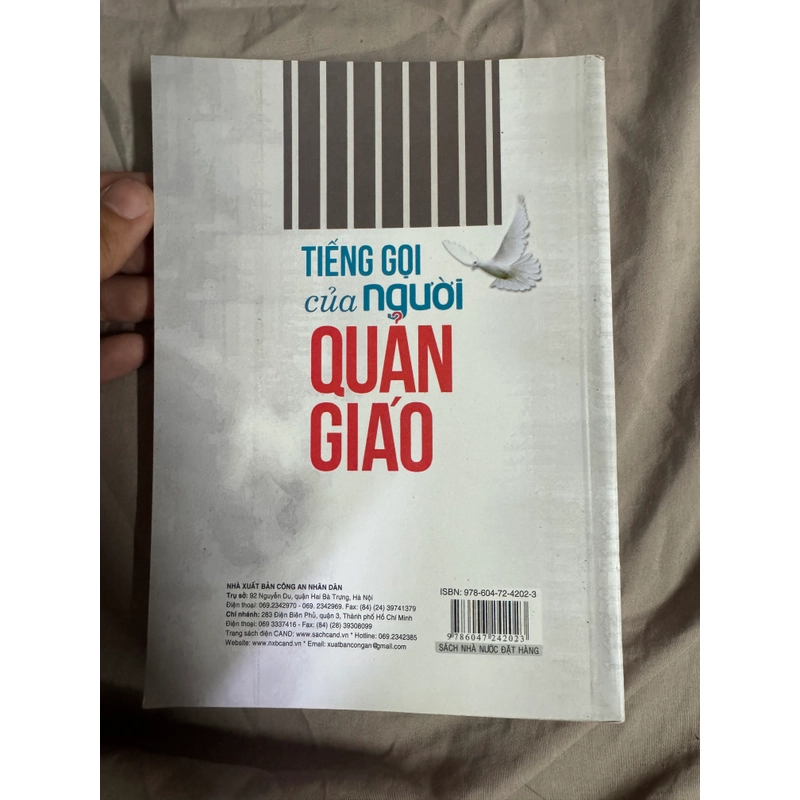 Sách trinh thám hình sự Tiếng gọi của người quản giáo - sách nhà nước đặt hàng 517084