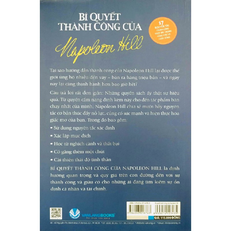 Bí Quyết Thành Công Của Napoleon Hill - Napoleon Hill 161686