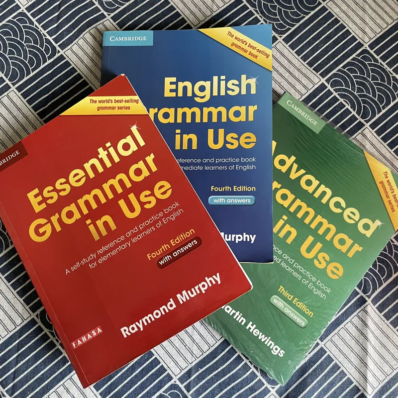 Combo Grammar in Use - 3 quyển 95% - 100% 735808