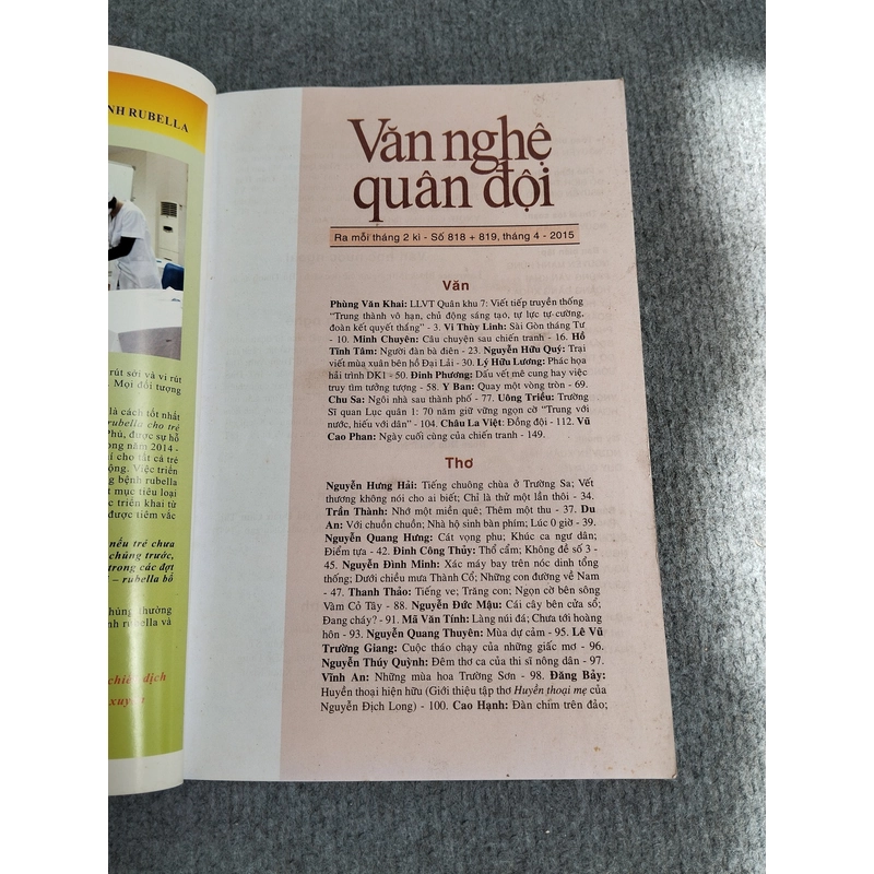 VĂN NGHỆ QUÂN ĐỘI SỐ 818 + 819 549448