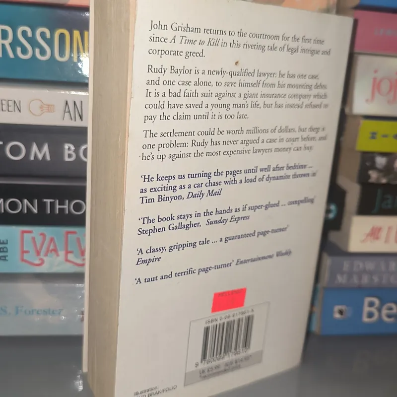 Ngoại văn cũ giá rẻ The rain maker - John Grisham (pocket size) 932805