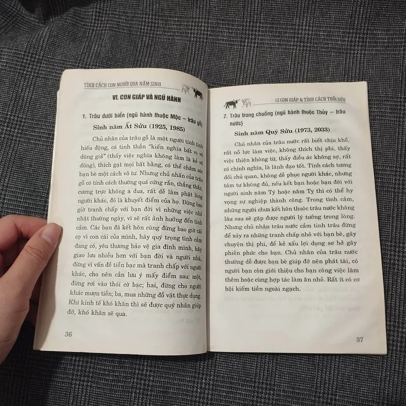 Tìm Hiểu Tính Cách Con Người Qua Năm Sinh - Tuổi Sửu - Tiến Thành (biên soạn) 597065