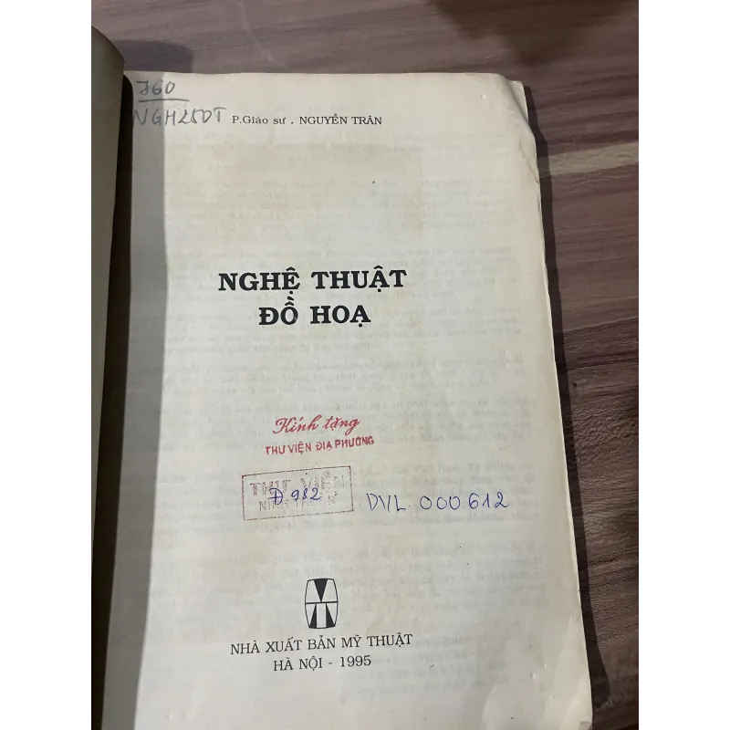 Gs NGUYỄN TRÂN- NGHỆ THUẬT ĐỒ HOẠ -  747927