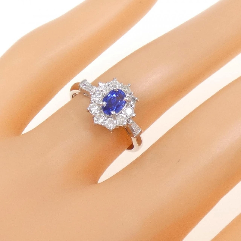 Nhẫn Sapphire PT900 0.53CT 670612