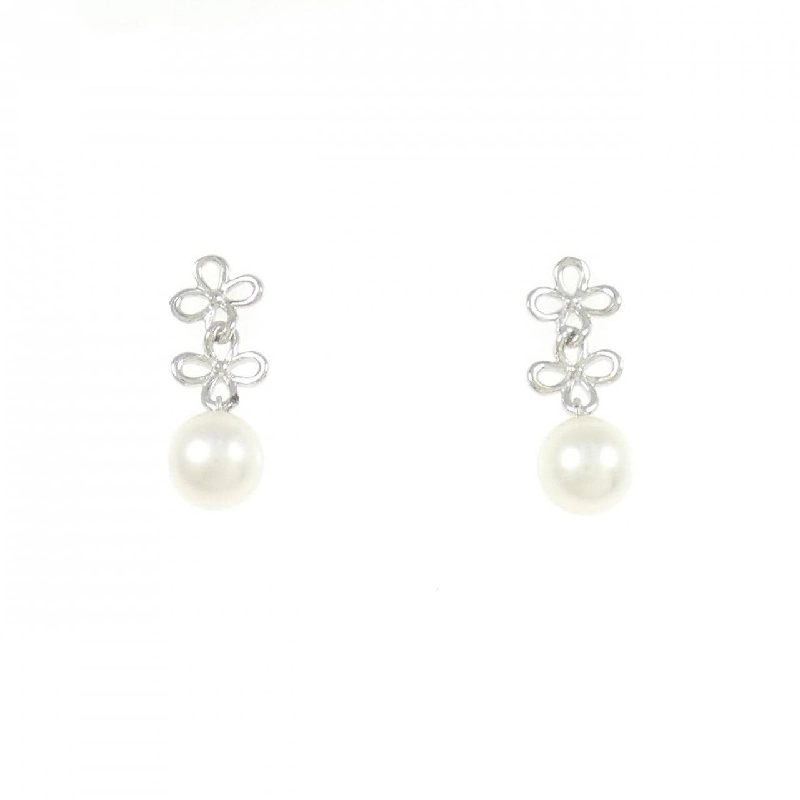 Bông tai hoa ngọc trai Akoya 5.5mm - Hàng hiệu Authentic 867760