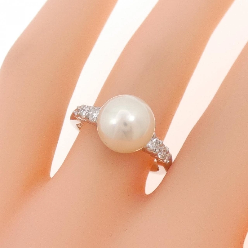 Nhẫn ngọc trai Akoya PT900 9mm - Hàng hiệu Authentic 848090