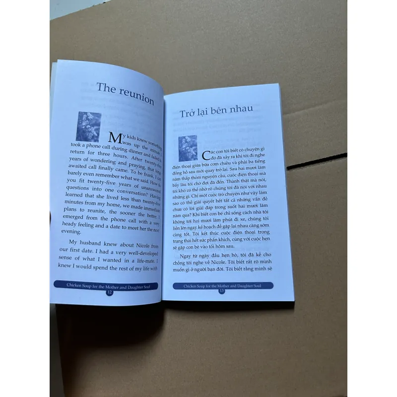 Hạt giống tâm hồn - chicken soup and soul - vòng tay của mẹ (song ngữ) 712328