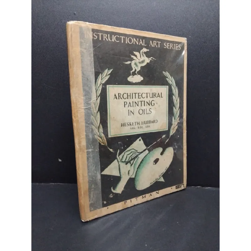 [Sách Cũ SCGR] Architectural Painting In Oils bìa cứng mới 70% ố 1938 HCM2207 Hesketh Hubbard NGOẠI VĂN 685858
