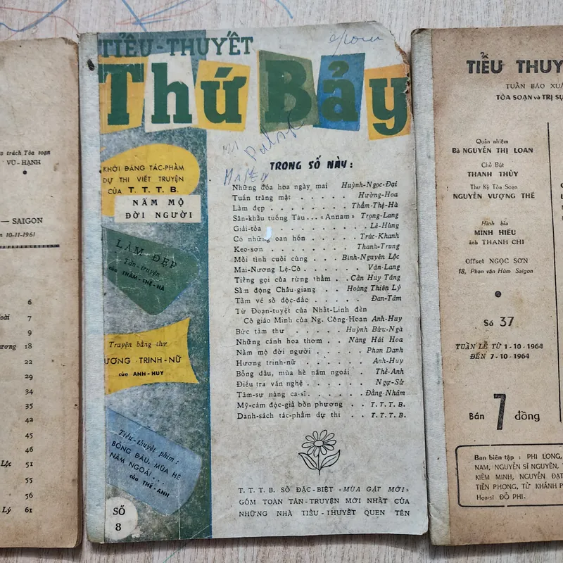 Tiểu thuyết thứ Bảy | 3 số  557642