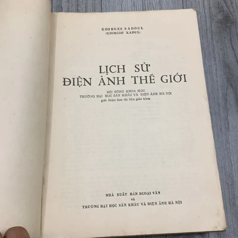 Lịch sử điện ảnh thế giới - georges sadoul. 8b3 779625
