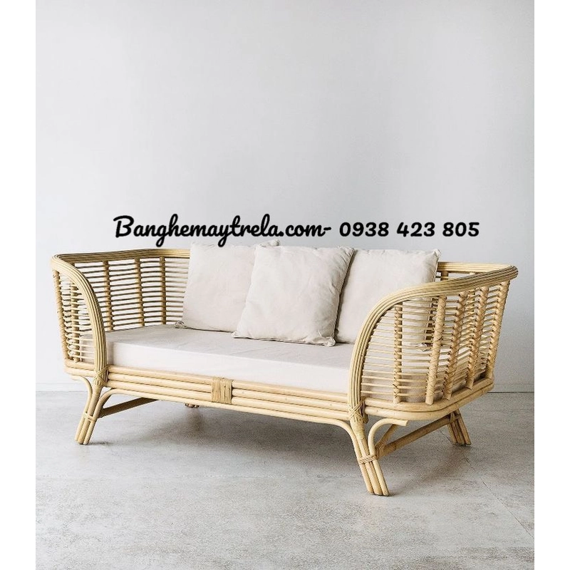 Băng ghế sofa mây phòng khách hiện đại 521613