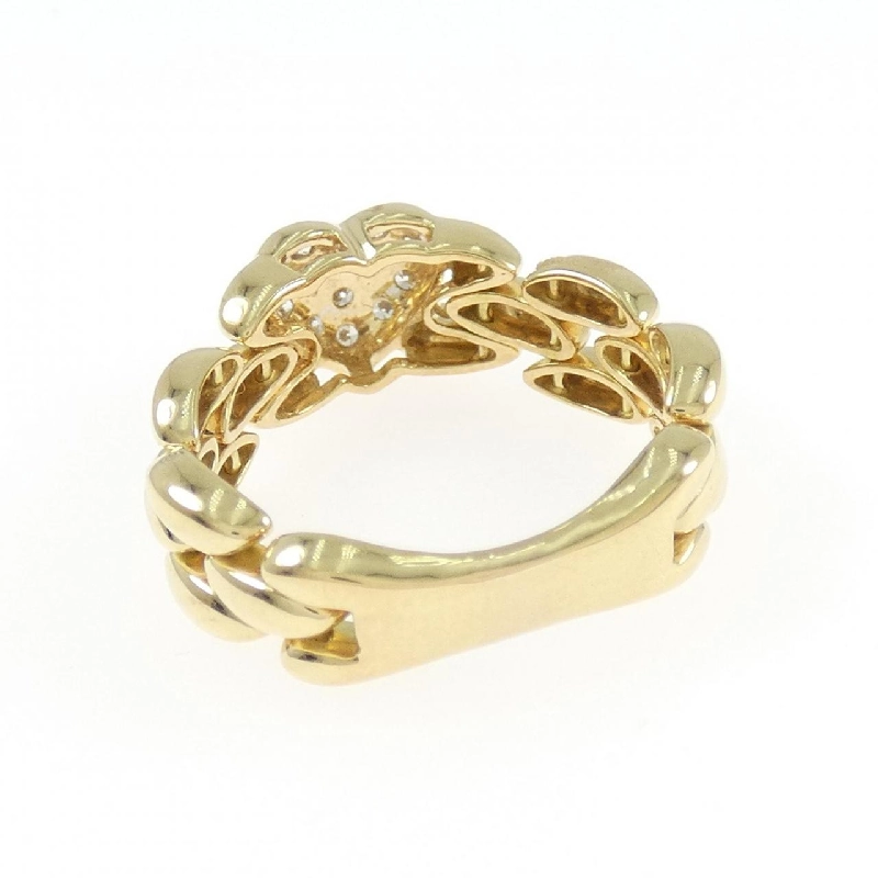 Nhẫn kim cương hình trái tim K18YG/K18WG - Hàng hiệu Authentic 847526