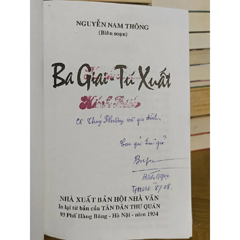 Truyện cười Ba Giai Tú Xuất - Nguyễn Nam Thông (biên soạn) 708855
