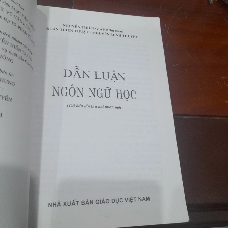 Dẫn luận NGÔN NGỮ HỌC 274755