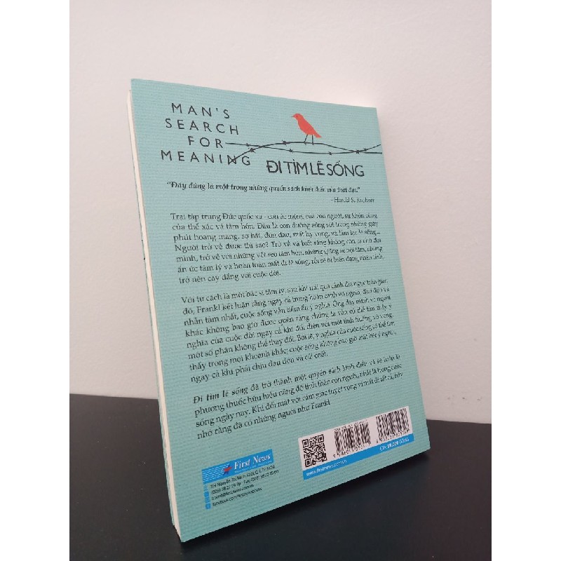 Đi Tìm Lẽ Sống (Tái Bản) Viktor Emil Frankl New 95% ASB2202 Tâm lý 66642