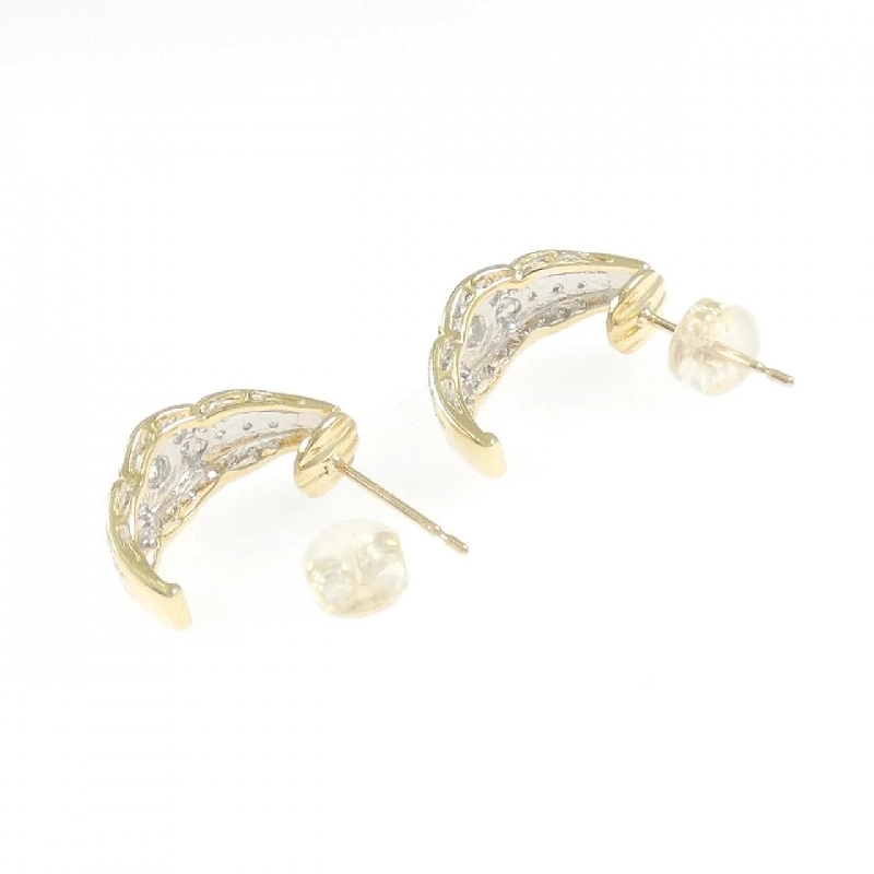 K18YG/K18WG Bông tai kim cương - Hàng hiệu Authentic 862611