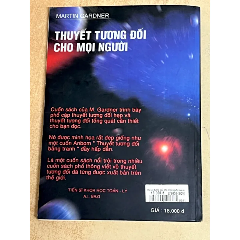 THUYẾT TƯƠNG ĐỐI CHO MỌI NGƯỜI - Martin Gardner 1013620