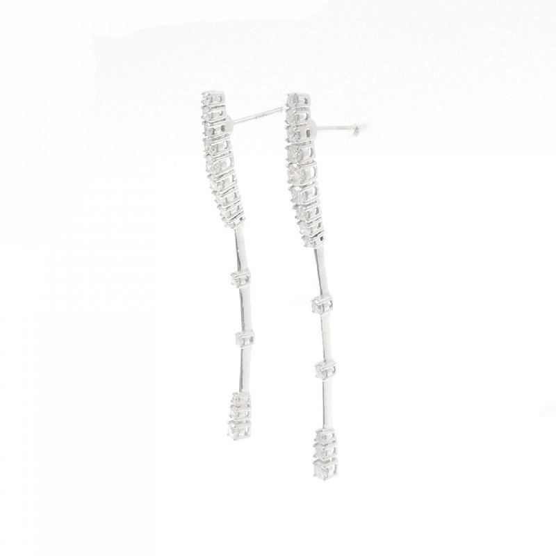 K18WG Bông tai kim cương - Hàng hiệu Authentic 869765