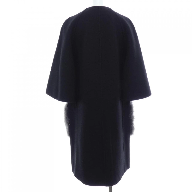 FENDI Áo khoác túi lông cáo FF7818 W1D - Hàng hiệu Chính hãng 817461