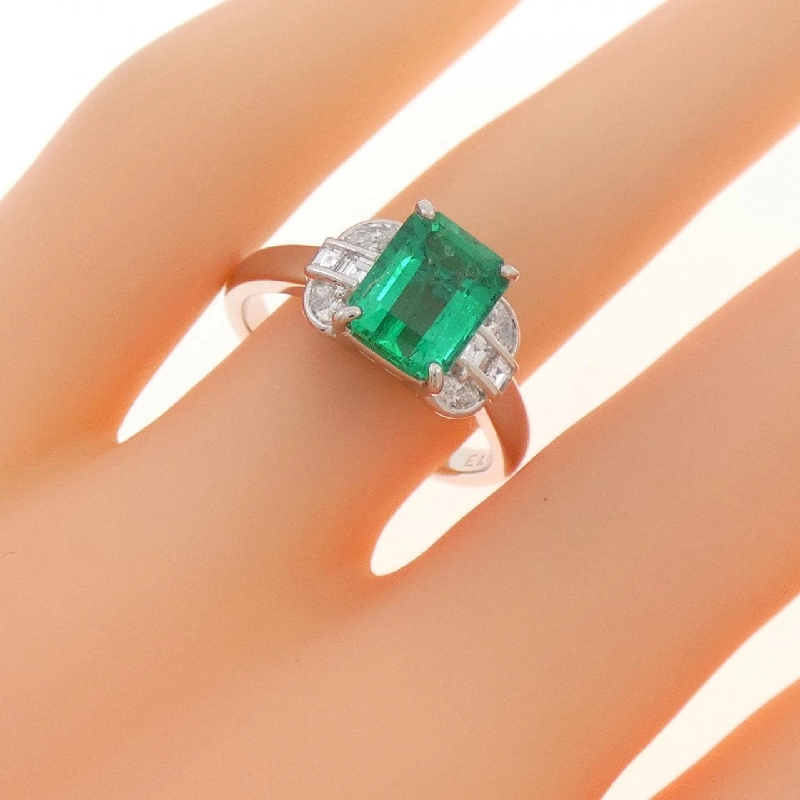 Nhẫn Emerald PT900 1.61CT - Hàng hiệu Chính hãng 849167