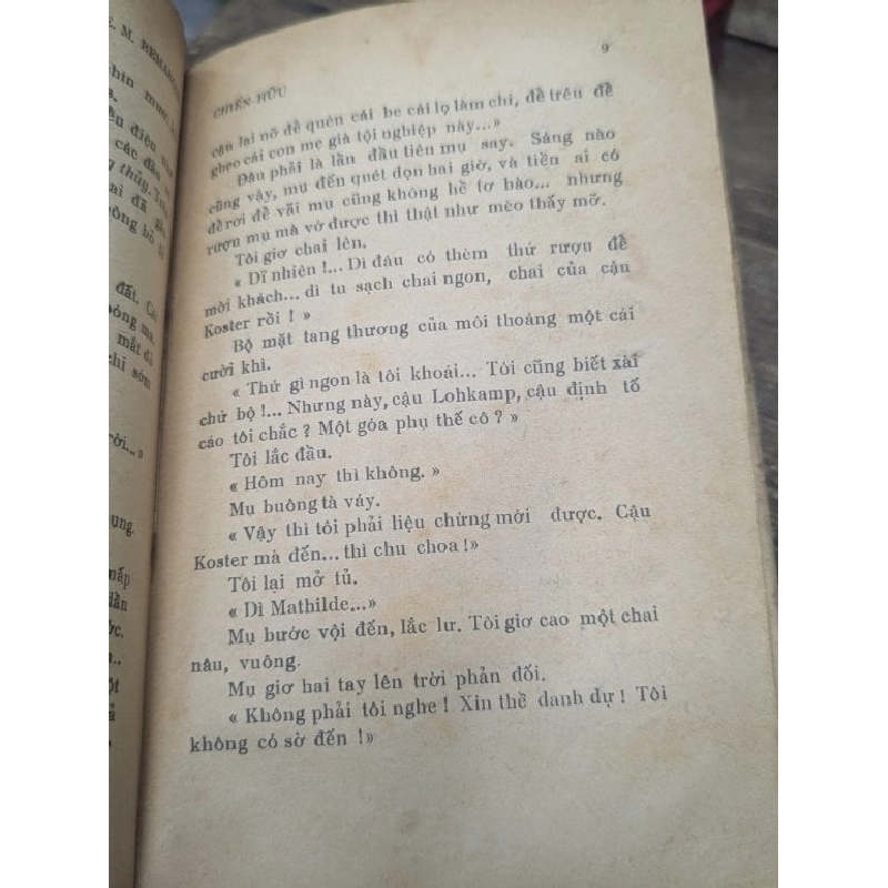 Chiến hữu - E.M.Remarque ( bản dịch Tâm Nguyễn ) 746573